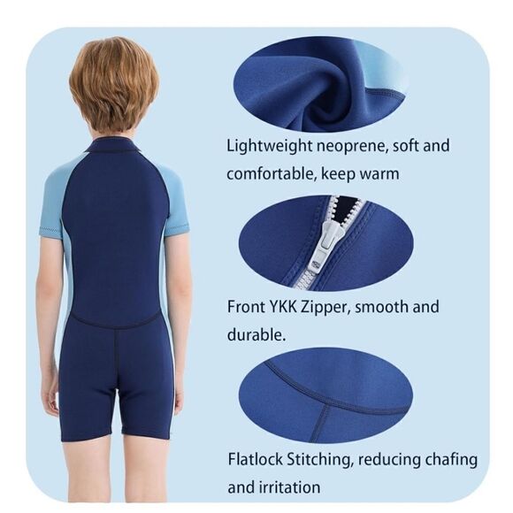 Lenorecn Kids Wet Suit Size 8 - Picture 10 of 13